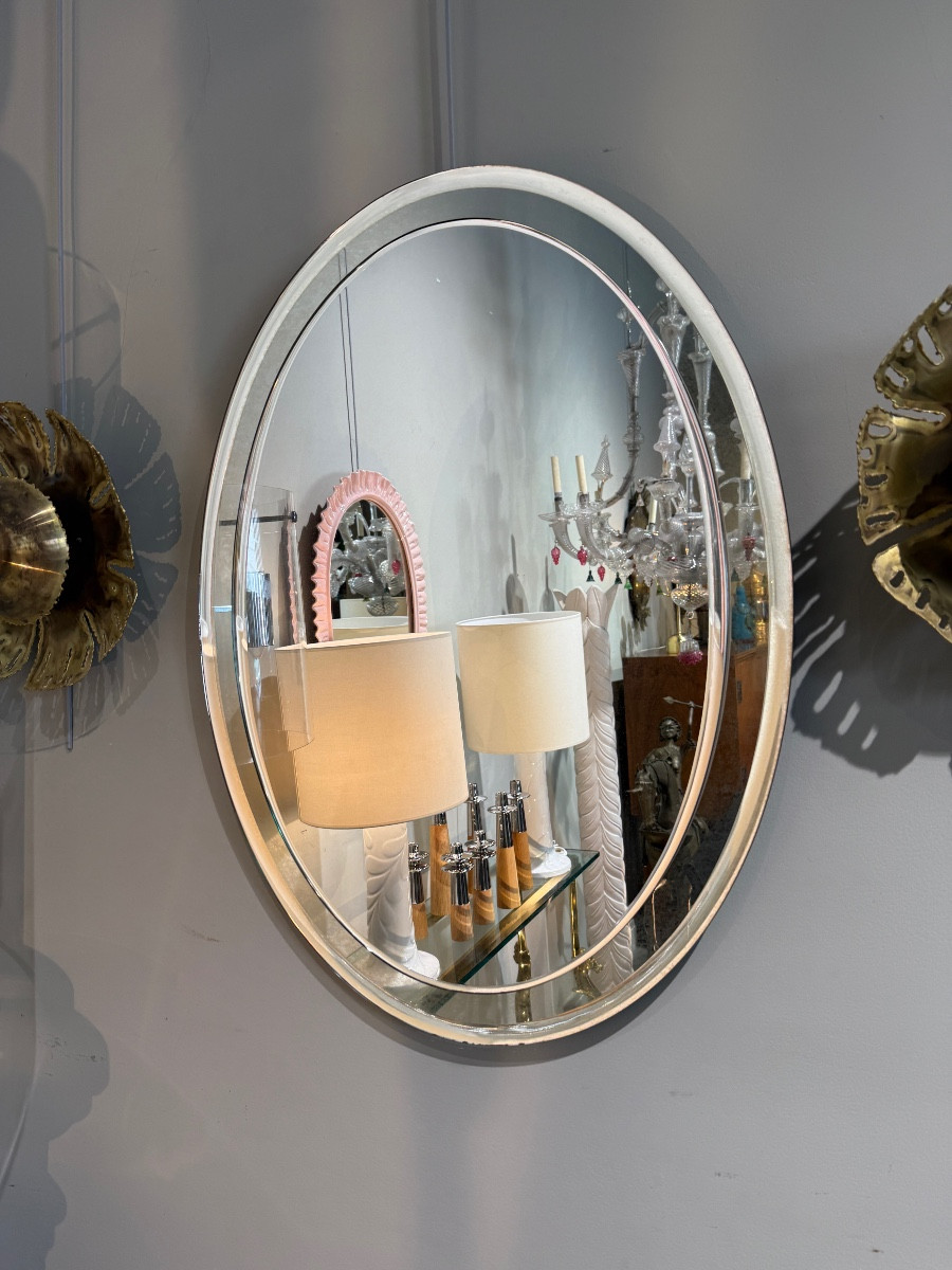 Mirror Italy 1960 Cristal Art