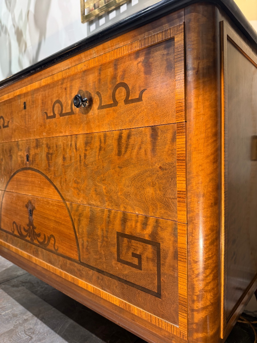 Commode Suedoise circa 1930-photo-2