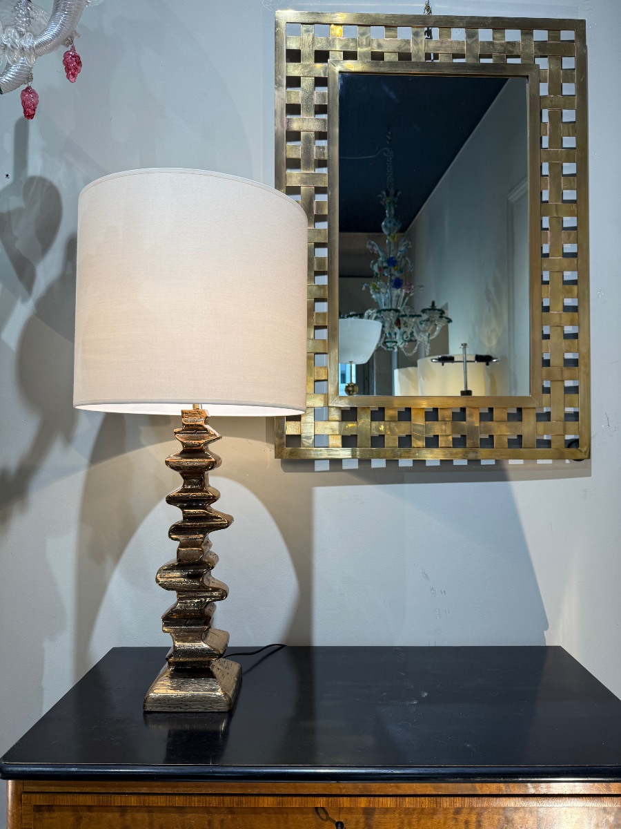 Bronze Lamp Circa 1970