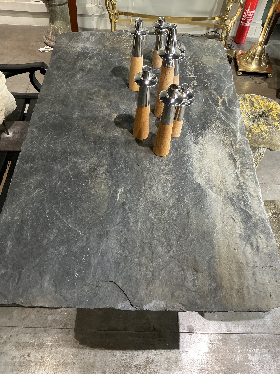 Table d ardoise circa 1950-photo-3