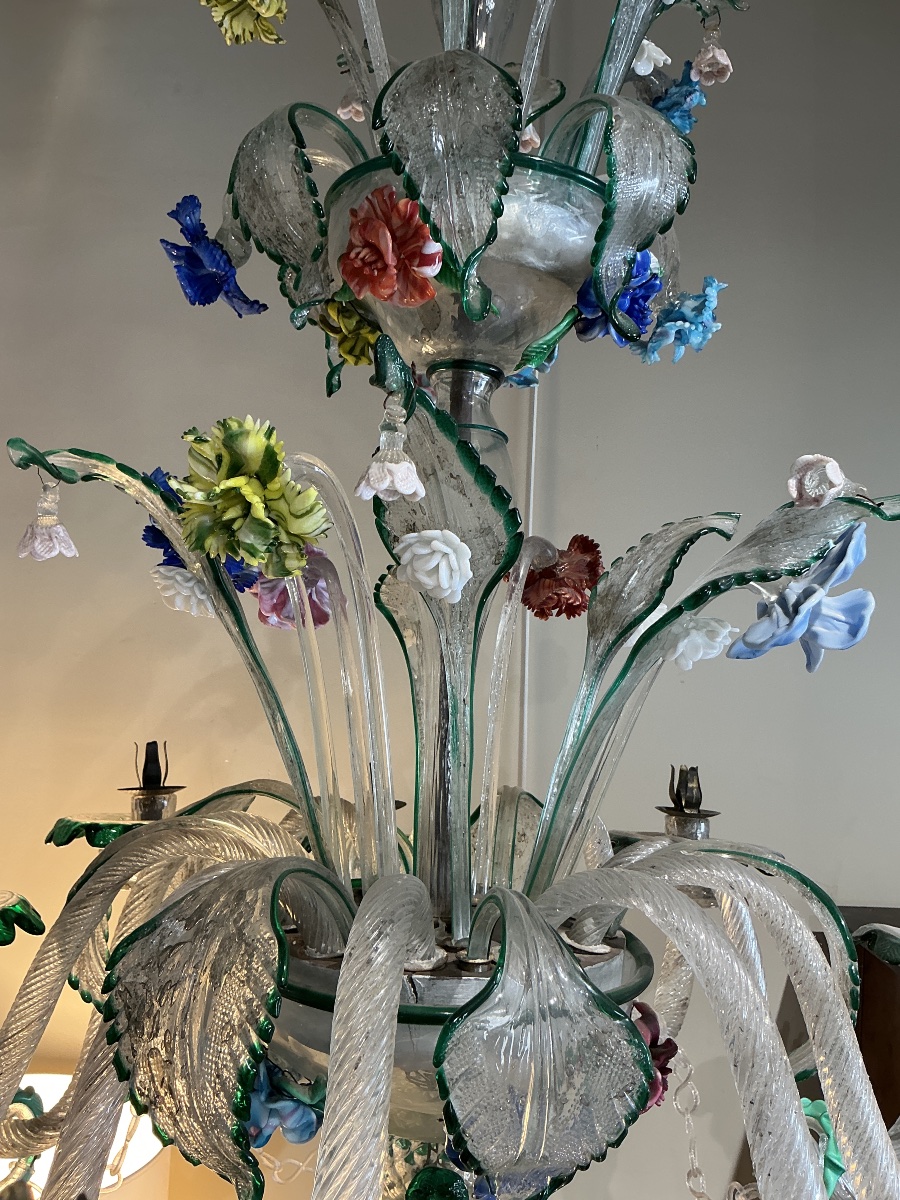 Lustre Murano 19eme -photo-3