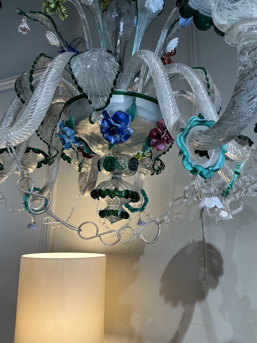Lustre Murano 19eme -photo-4