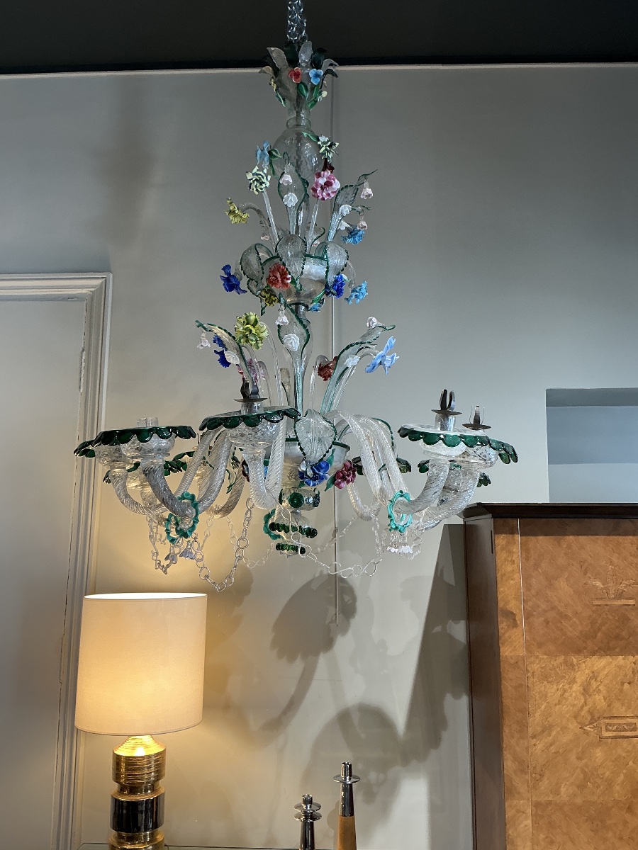 Lustre Murano 19eme 