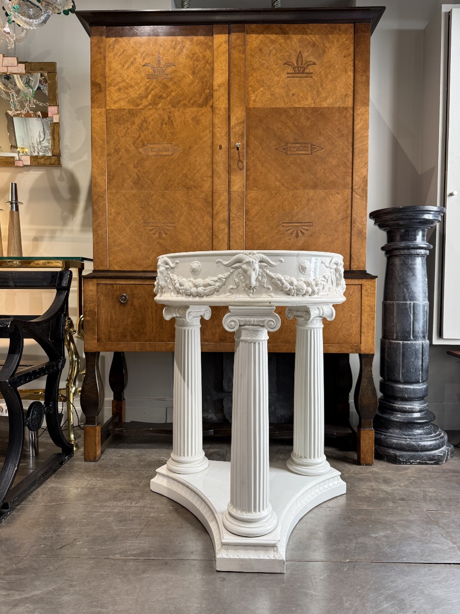 Jardiniere en faience Suede circa 1920