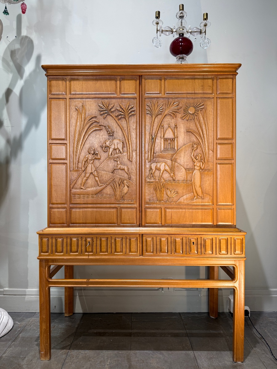 Cabinet suédois par Eugen HOGLUND circa 1960