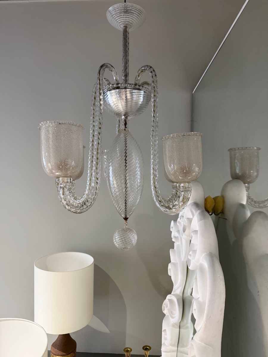 Ercole Barovier Candlestick, Circa 1940