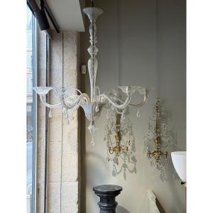 Lustre 6 lumières Murano circa 1930