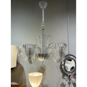 Chandelier By Seguso Murano 1940 