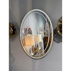 Mirror Italy 1960 Cristal Art