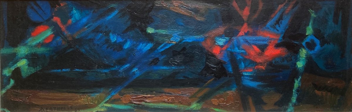 Jean Bertholle, Composition, 1965
