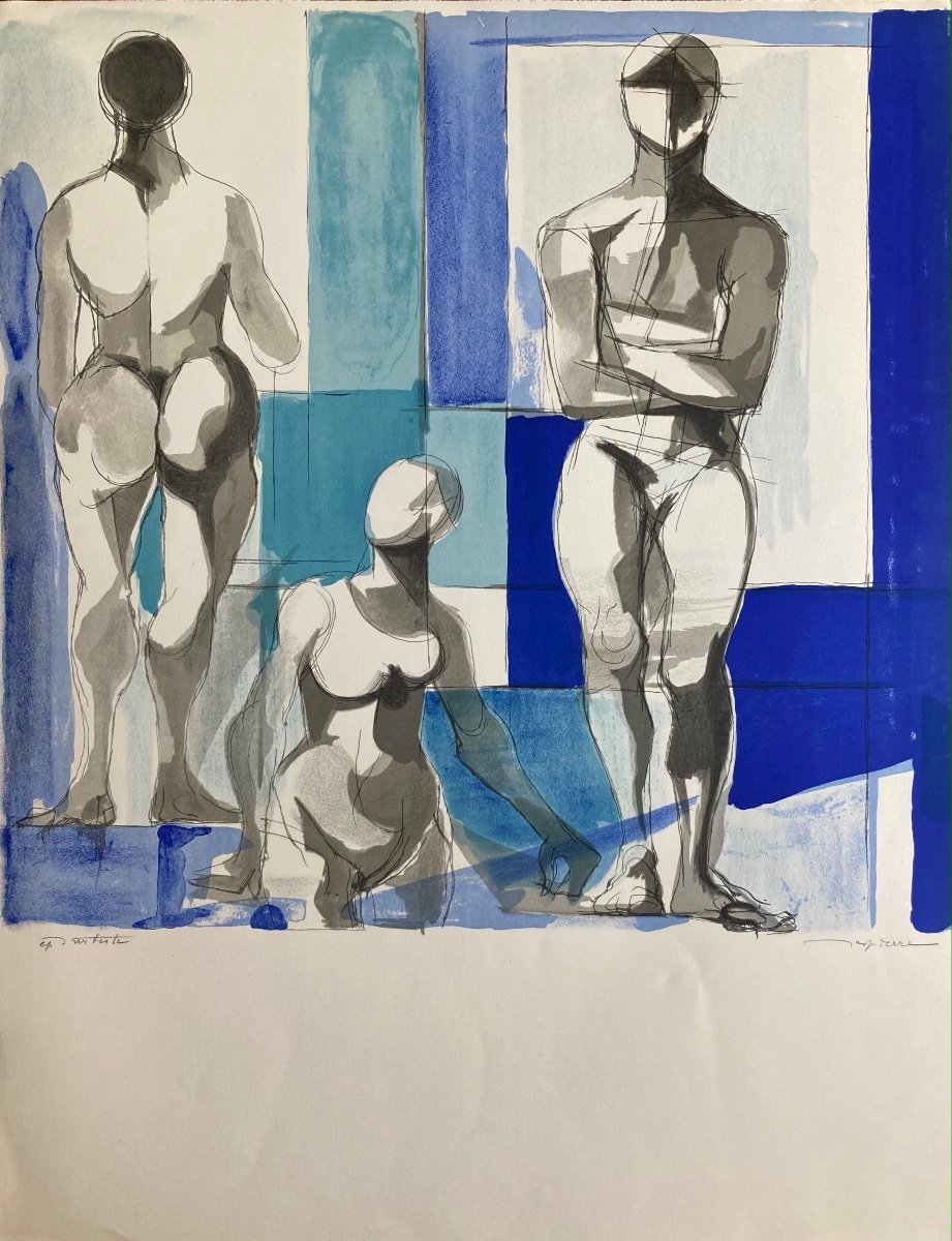 Jacques Despierre, Bathers, Greece, 1970