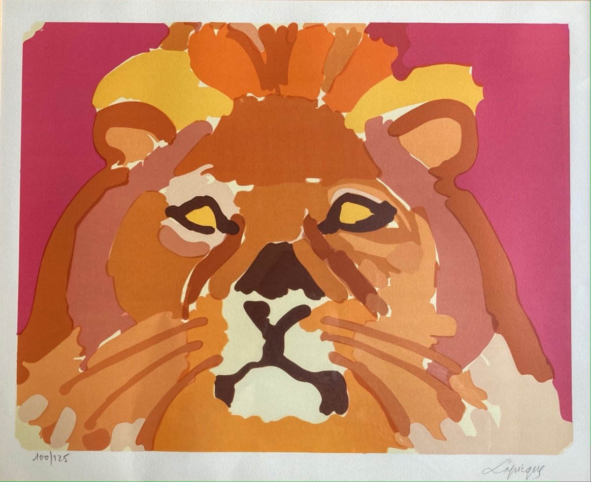 Charles Lapicque, Le Lion, 1961