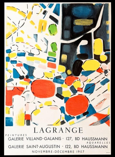 Jacques Lagrange, Composition, 1957-photo-4
