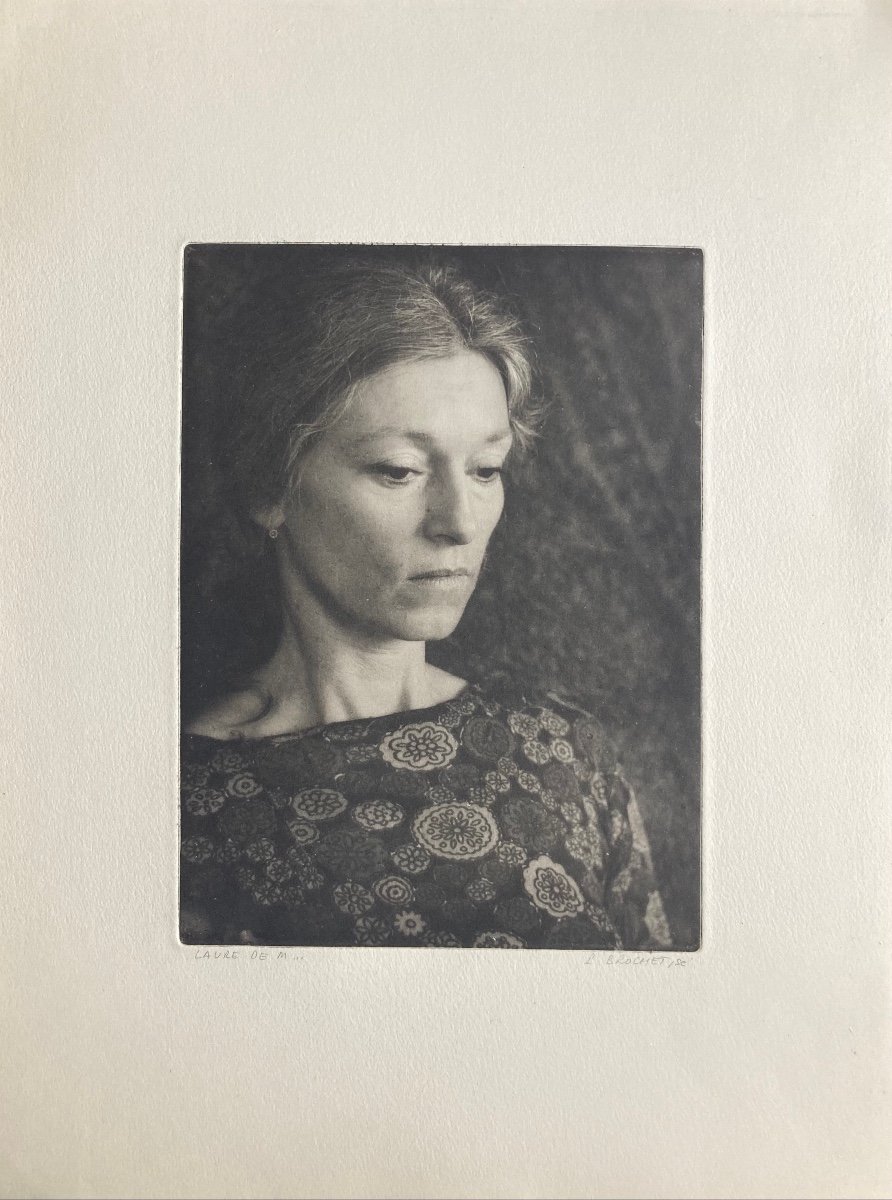 Pierre Brochet, Portrait Of Laure De Monfreid, 1969-photo-2