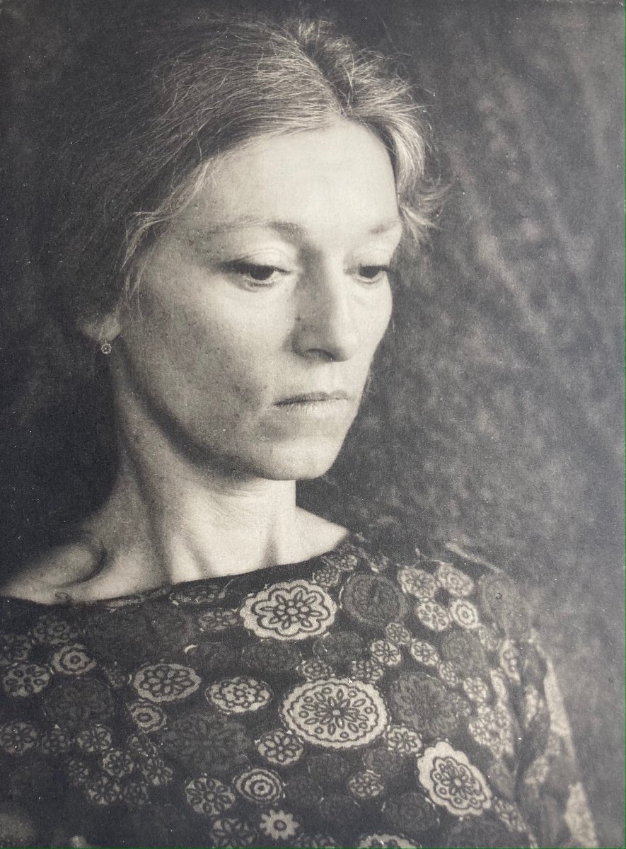 Pierre Brochet, Portrait Of Laure De Monfreid, 1969