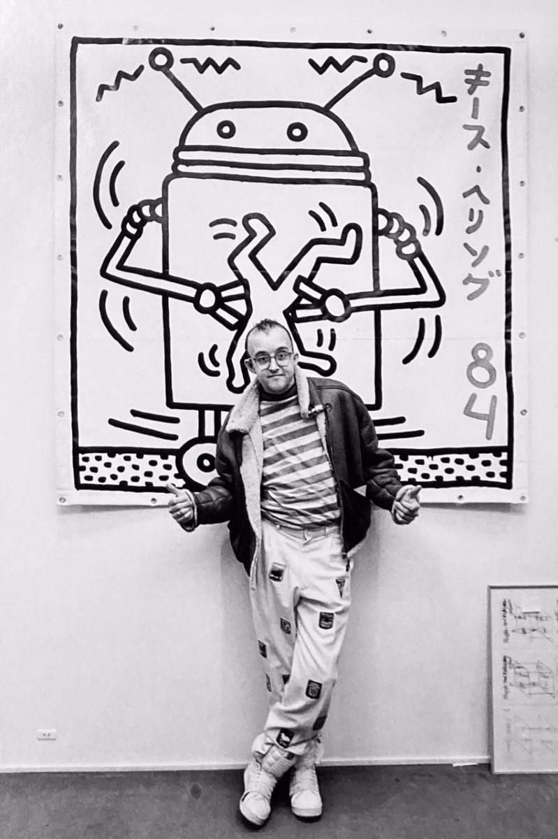 Giniès, Keith Haring, 1990
