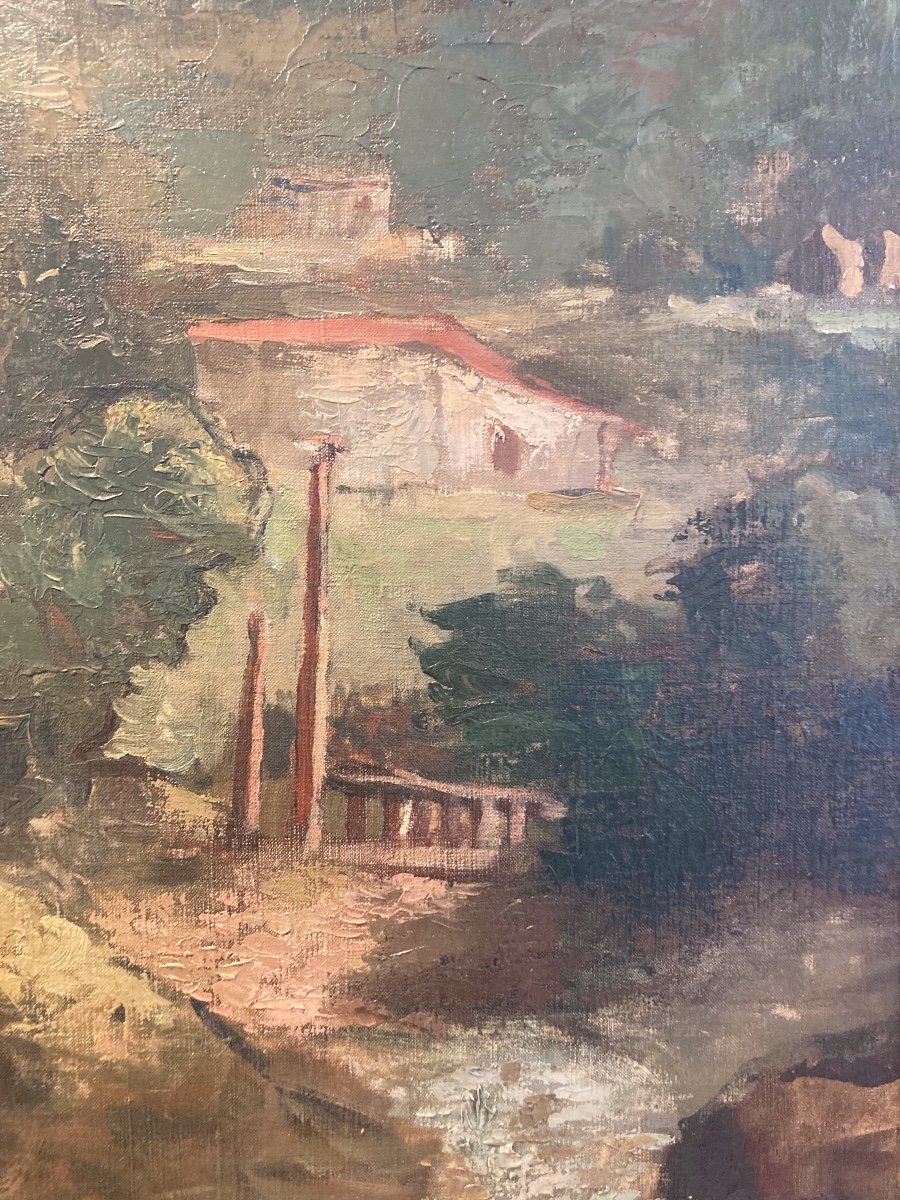 Roland Oudot, Basque Landscape, 1927-photo-1