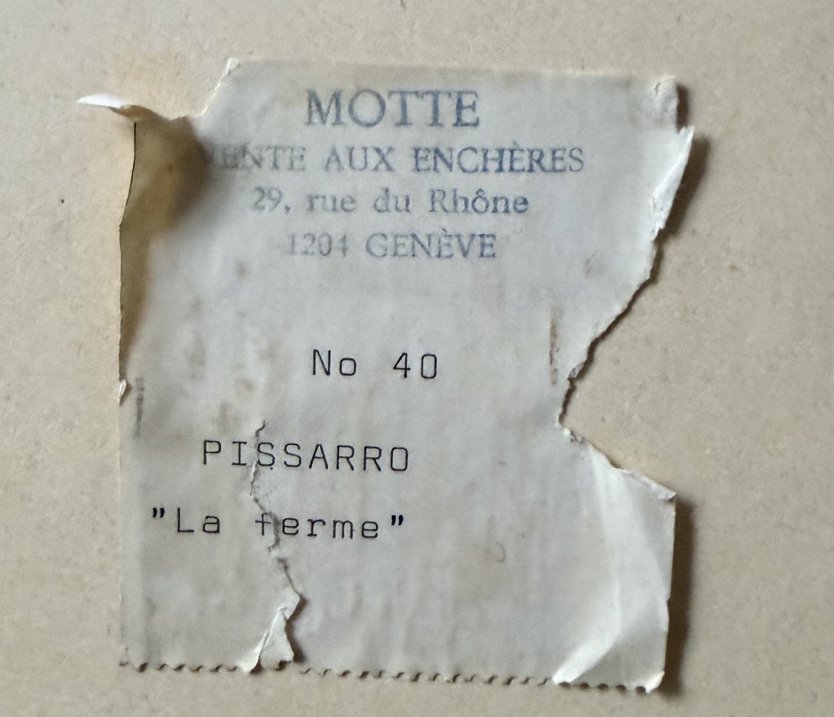 Camille Pissarro, Chaumière, Circa 1881, Fusain sur papier avec rehauts de couleurs-photo-6