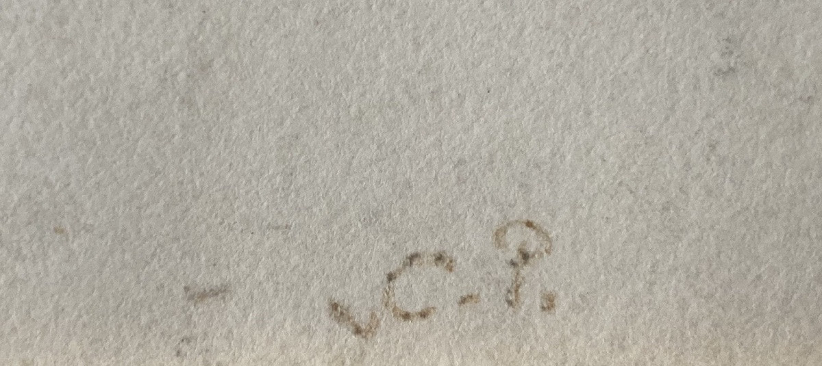 Camille Pissarro, Études de paysannes au Venezuela, circa 1852-photo-2