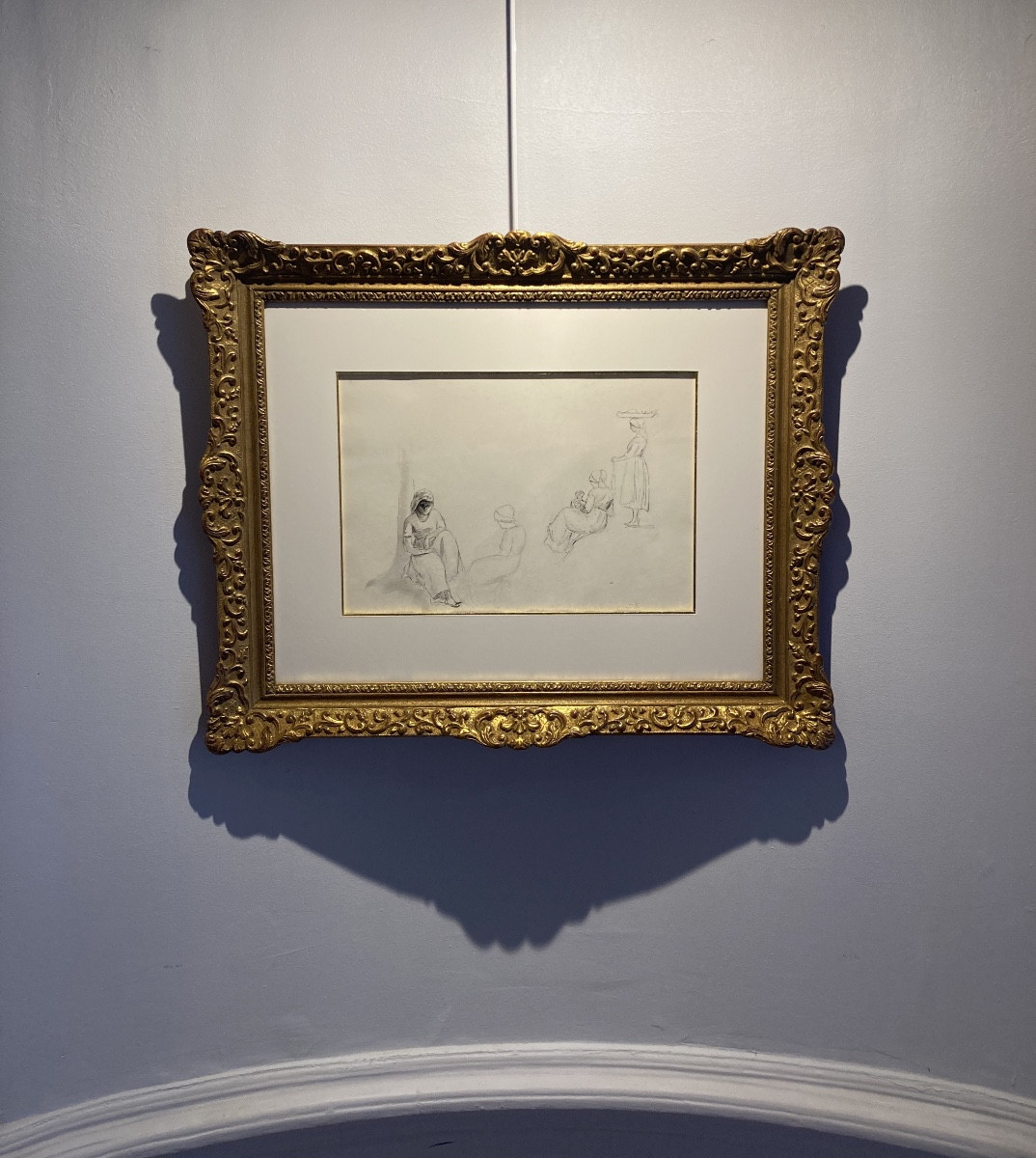 Camille Pissarro, Études de paysannes au Venezuela, circa 1852