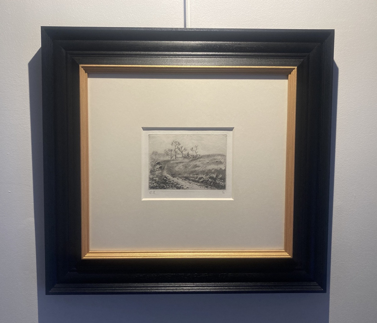 Camille Pissarro, Landscape With Shepherd And Sheep, Osny, 1883-photo-4