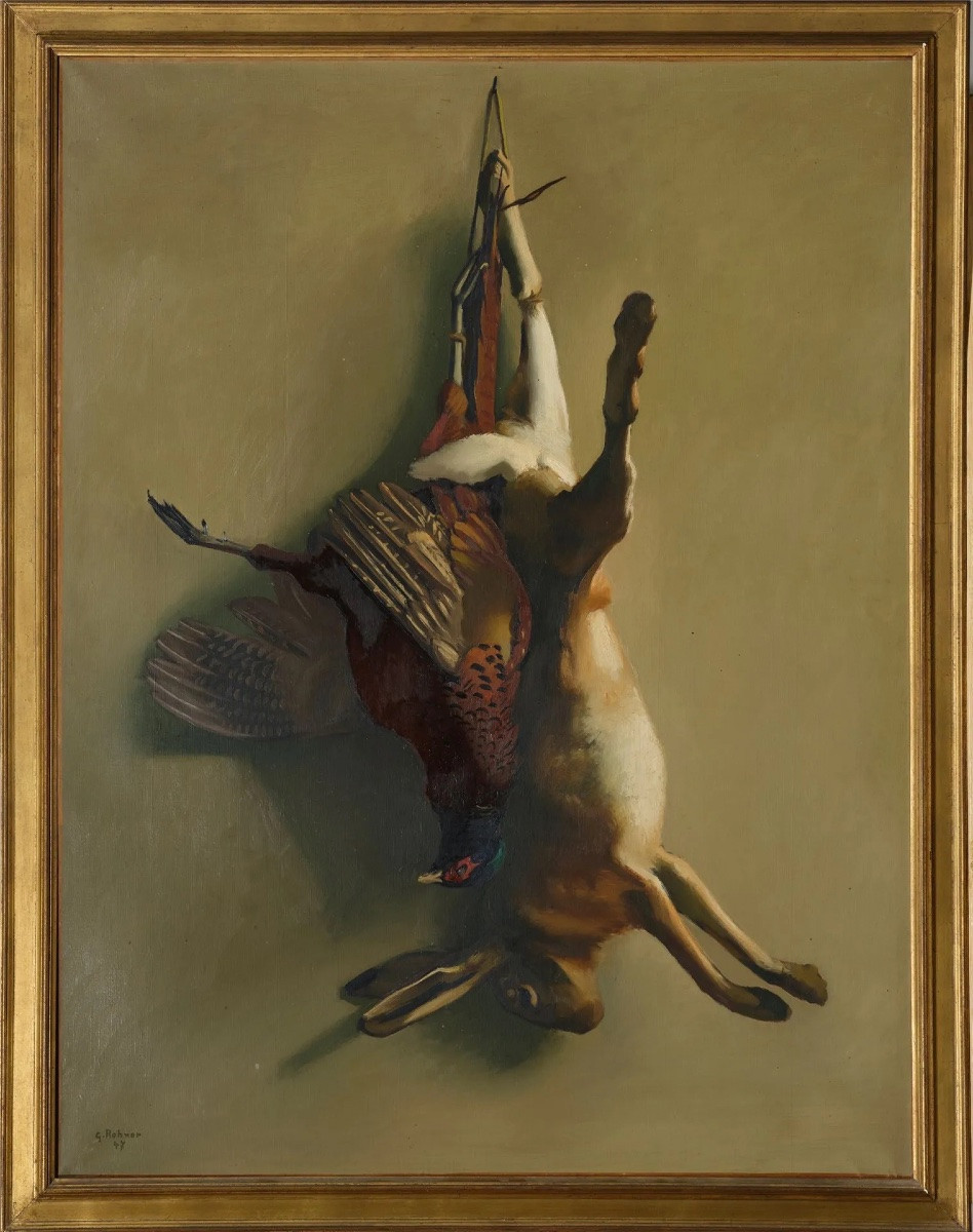 Rohner, Hare And Pheasant, 1947-photo-2