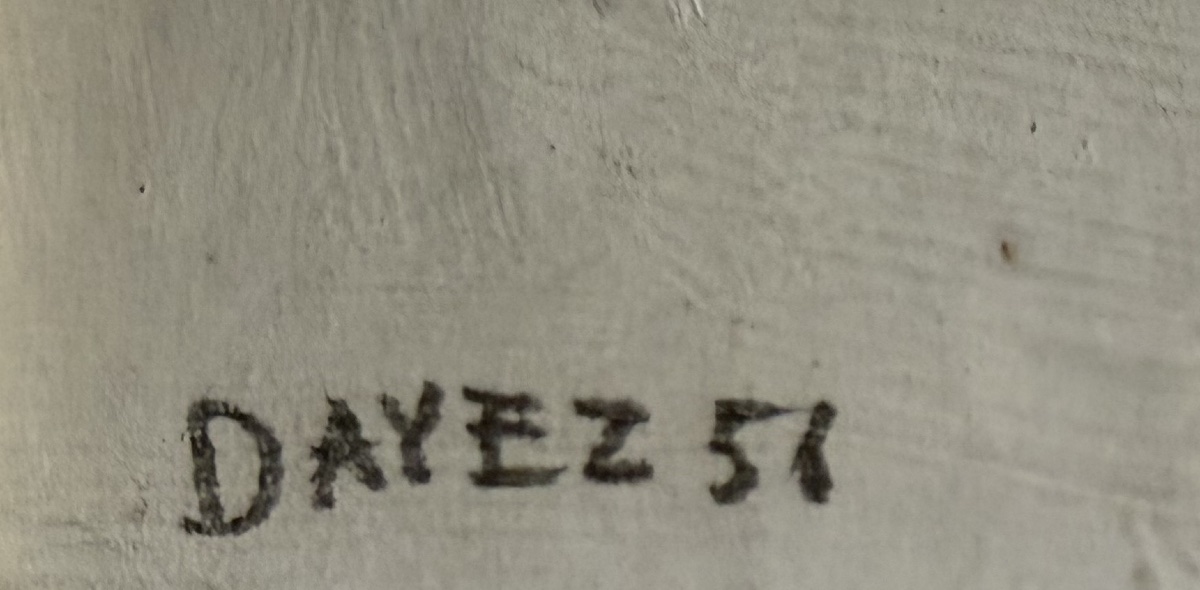 Georges Dayez, Voilier à Venise, 1951, huile sur panneau-photo-4