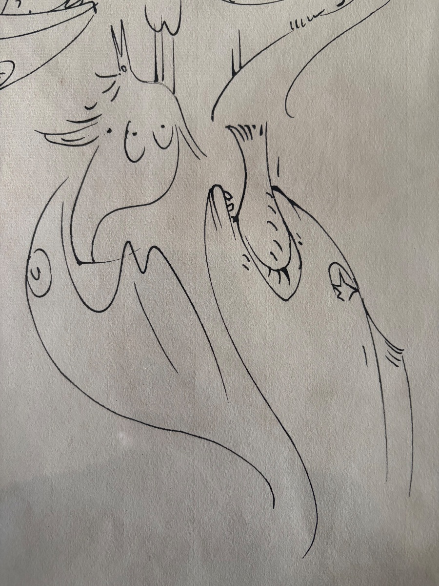 André Masson, Cheval attaqué par des poissons, 1929-photo-4