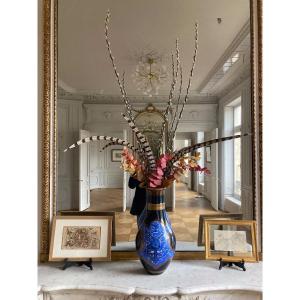 Manufacture Nationale De Sèvres & Jacques Despierre, Baluster Vase With Trophies, 1948