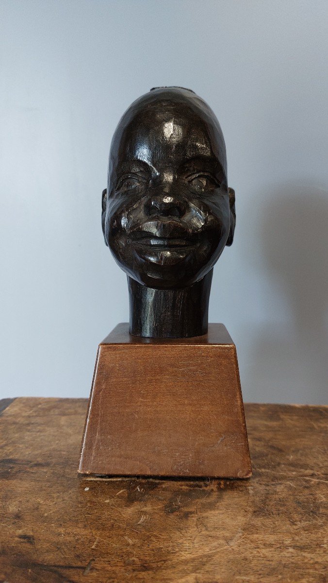 Roger Favin (1904-1990)  "tête Africaniste"