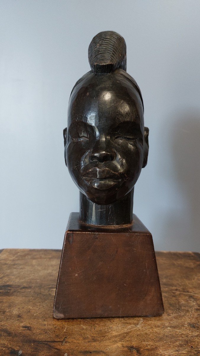 Roger Favin  (1904-1990)  "tête Africaniste"