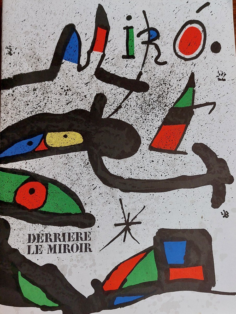 "behind The Mirror" Joan Miro / Maeght