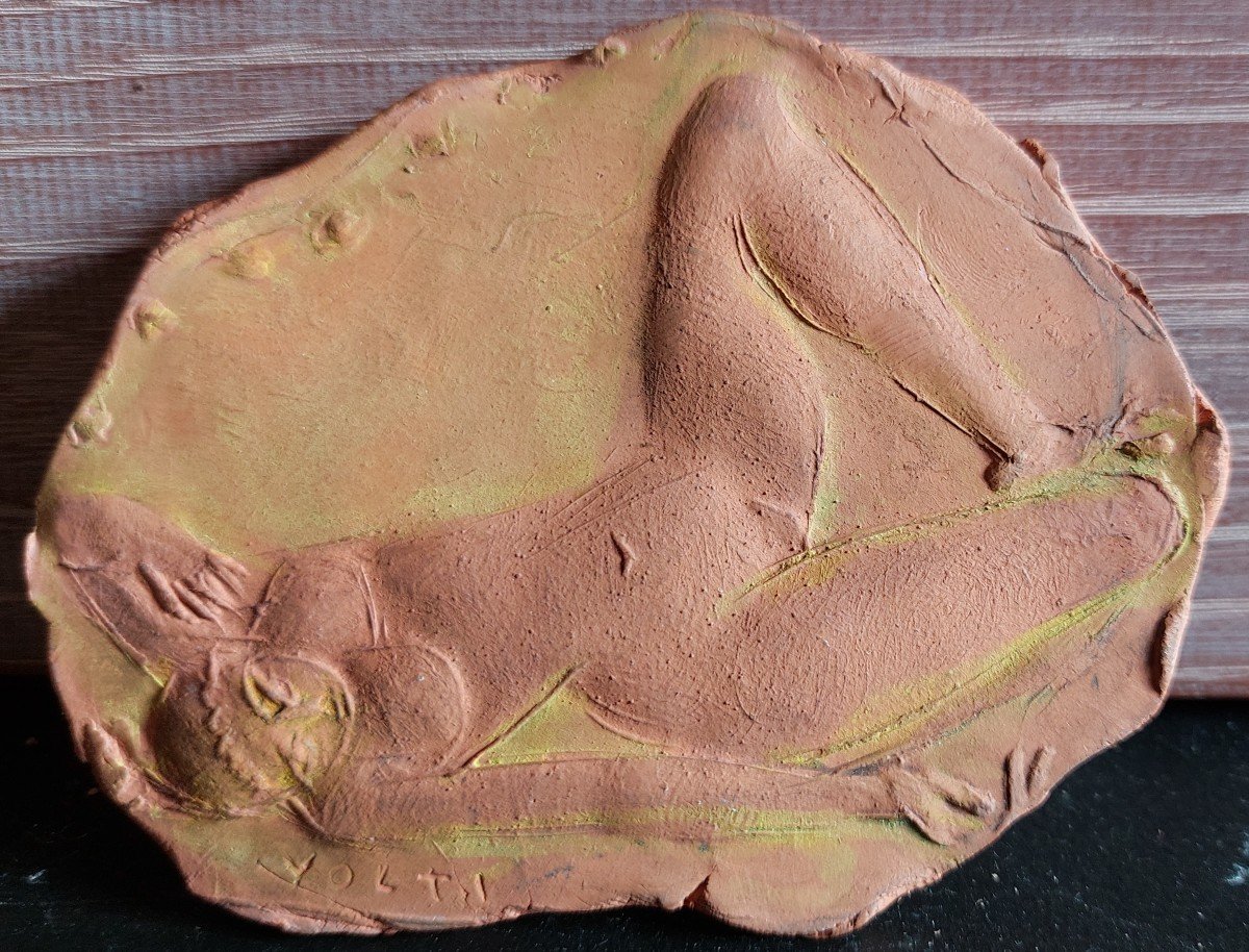 Antoniucci Volti (1915-1989) "female Nude, Terracotta"-photo-3