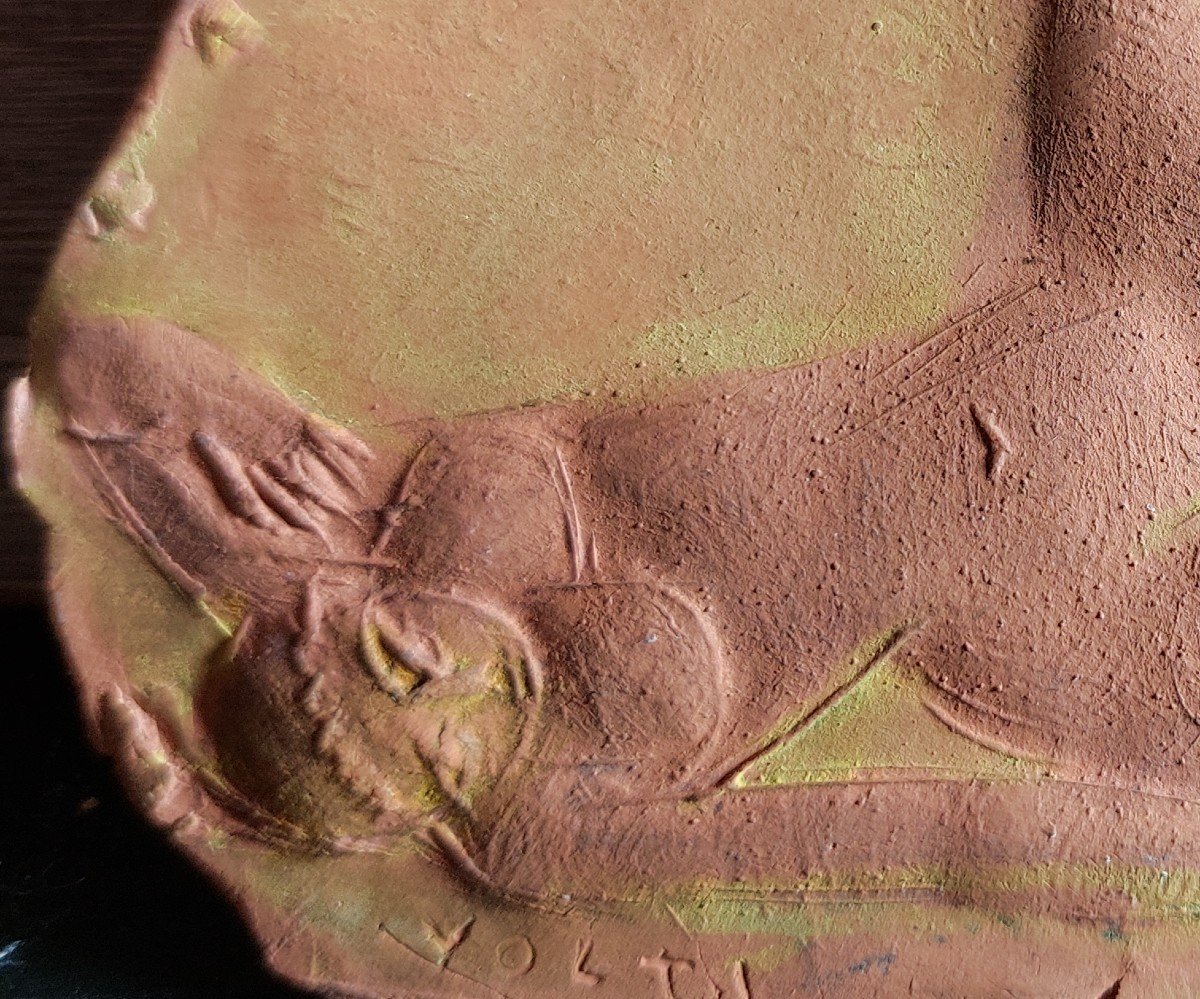 Antoniucci Volti (1915-1989) "female Nude, Terracotta"-photo-1