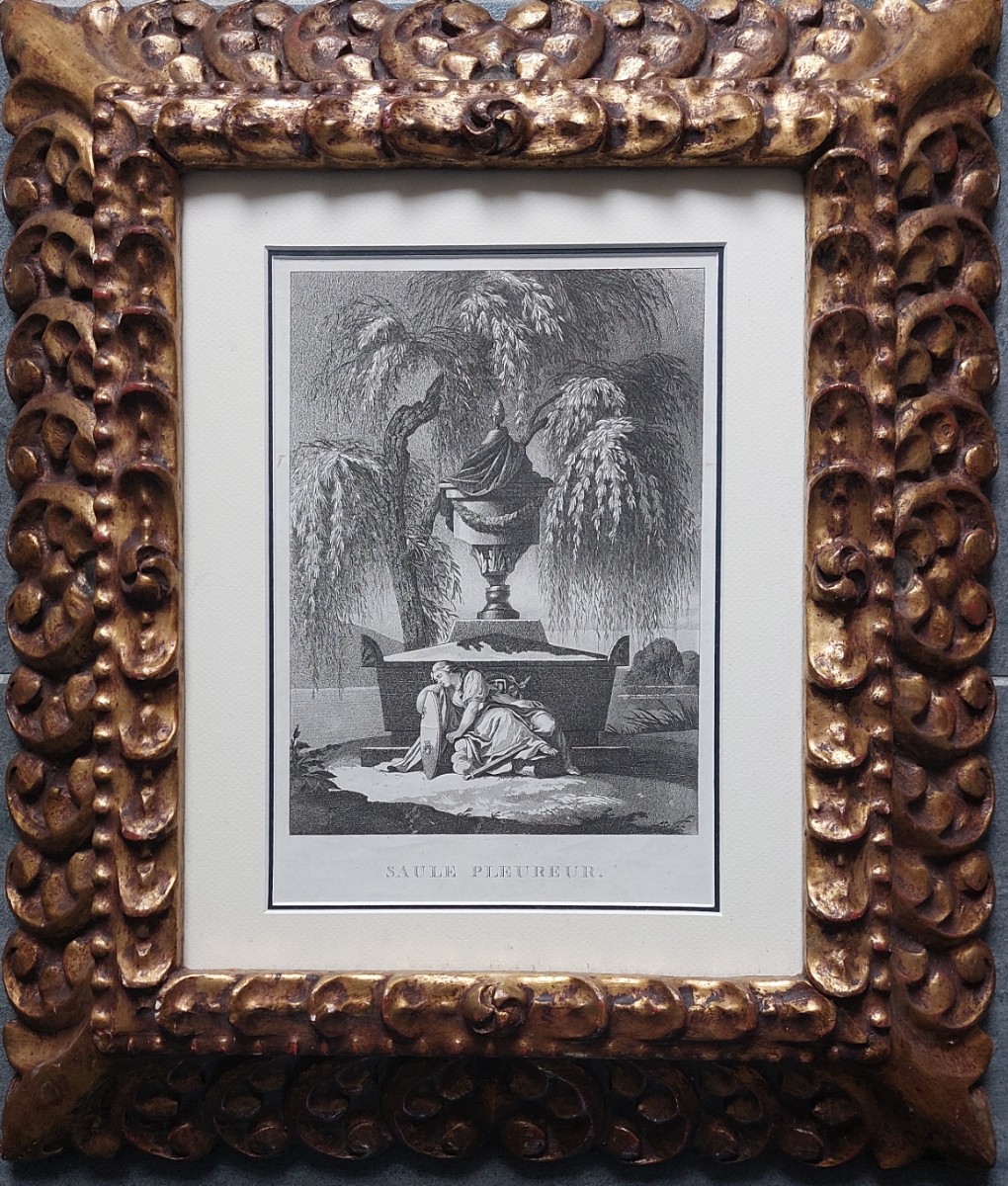 Seditious Engraving With Hidden Profiles Of The Royal Family