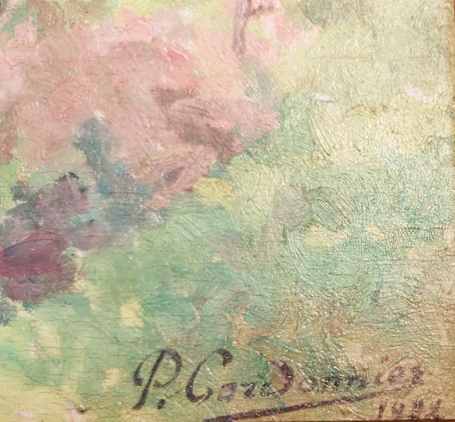 Paul Cordonnier (1878-1963)    "Fontaine de la Chapelle de la Pitié au Pouldu "-photo-2