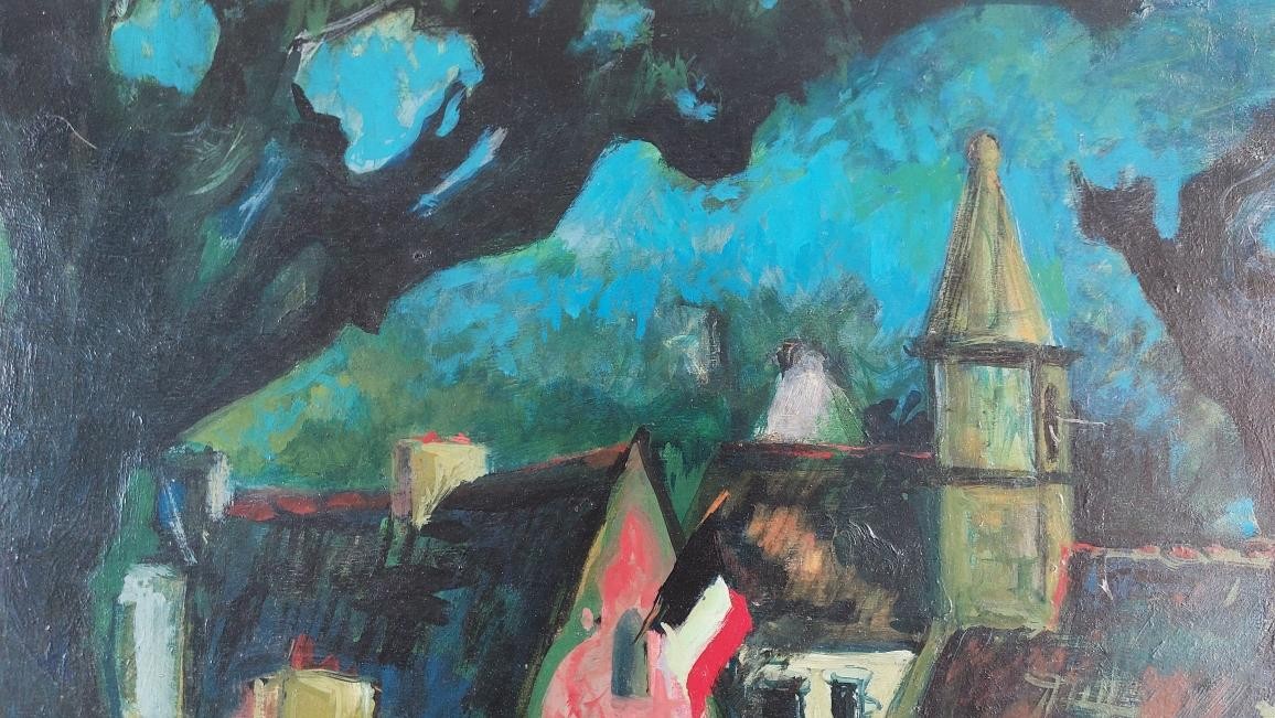 Albert Raty (1889-1970) Sainte Marine In Brittany-photo-4