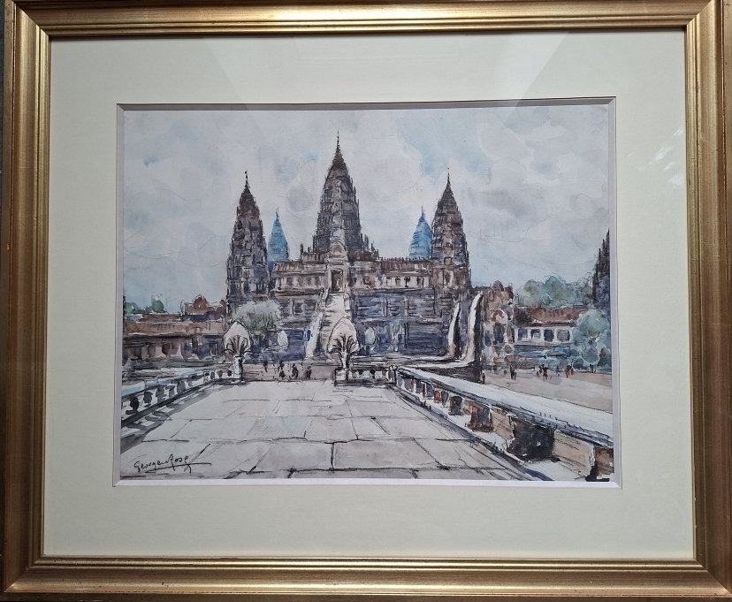 Georges Rose (1895–1951), "the Temple Of Angkor Wat"-photo-1