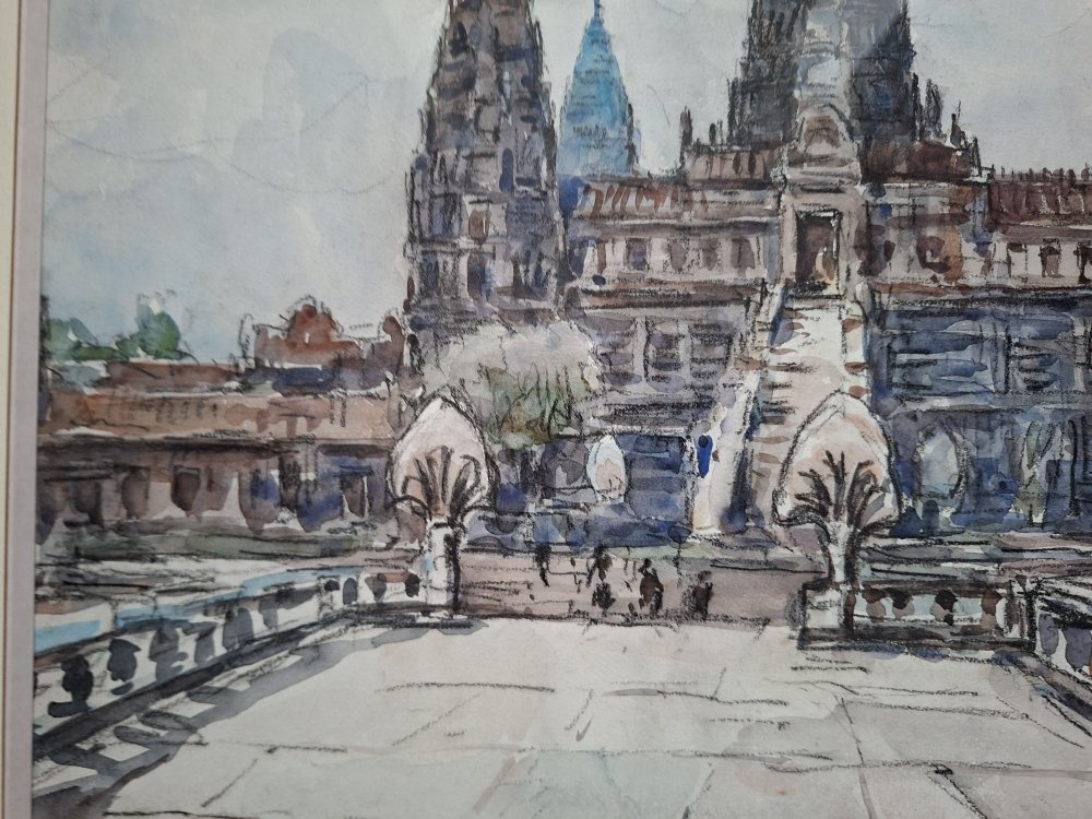Georges Rose (1895–1951), "the Temple Of Angkor Wat"-photo-2