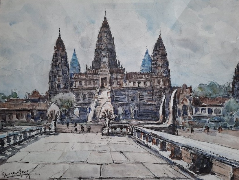 Georges Rose (1895–1951), "the Temple Of Angkor Wat"