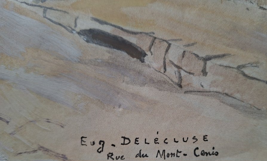 Eugène Delecluse (1882–1972), “rue Du Mont Cenis, Montmartre”-photo-2