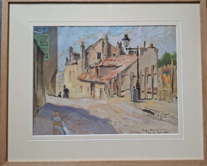 Eugène Delecluse (1882–1972), “rue Du Mont Cenis, Montmartre”-photo-3