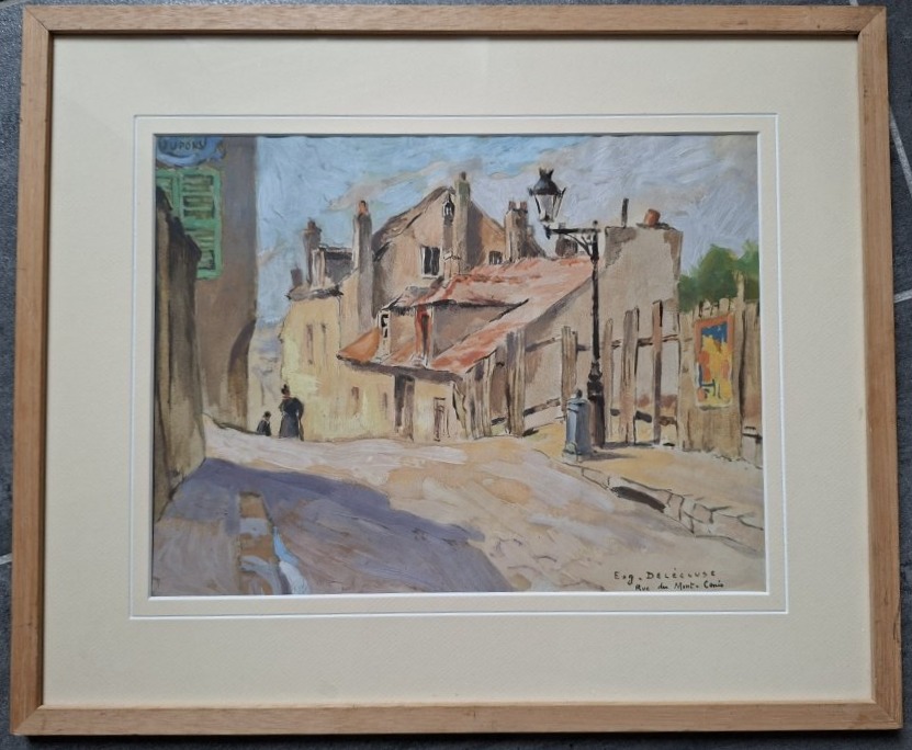 Eugène Delecluse (1882–1972), “rue Du Mont Cenis, Montmartre”-photo-6