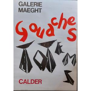 Alexandre Calder (1898-1976) "gouaches"