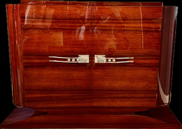 An Elegant Art Deco Sideboard France - 1930s - Restored-photo-2