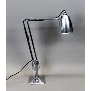 Lampe De Bureau Originale Counterpoise - Angleterre, Vers 1950/55 - Restaurée