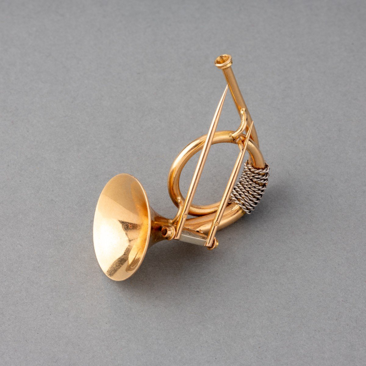 Vintage Gold Brooch By Mellerio-photo-3