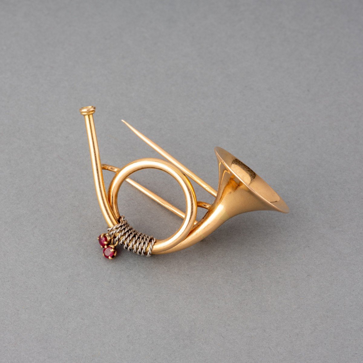 Vintage Gold Brooch By Mellerio-photo-2