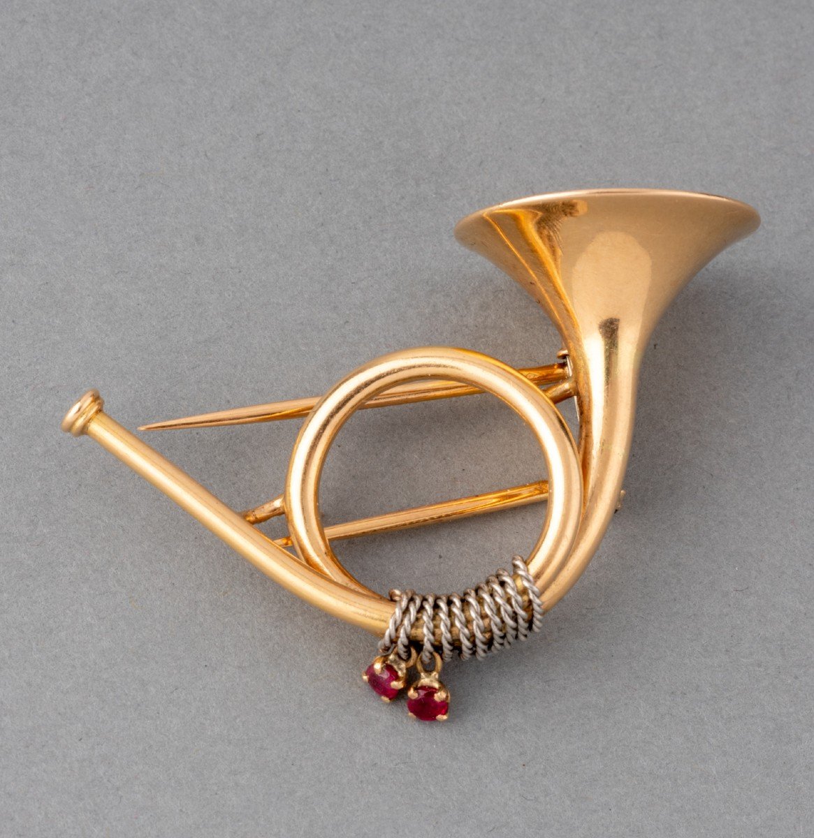 Vintage Gold Brooch By Mellerio