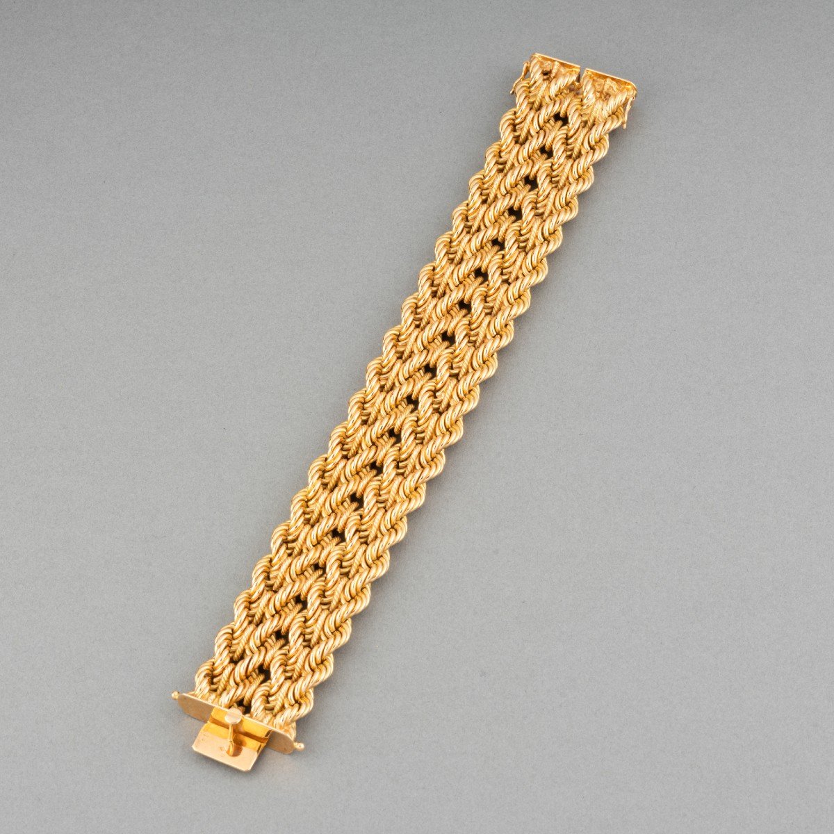 Retro French Gold Bracelet -photo-2